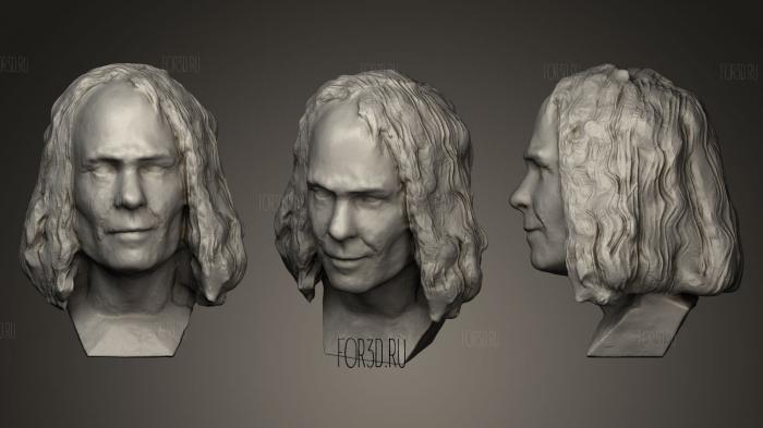 Ronnie James Dio stl model for CNC